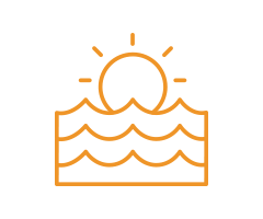 icon to represent sunset